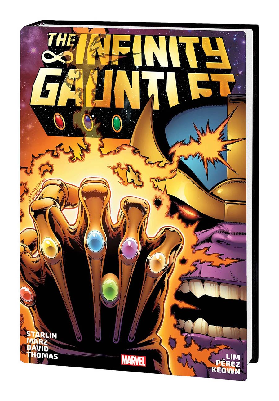 Infinity Gauntlet Omnibus HC Direct Market Jim Starlin Variant Cover New Printing