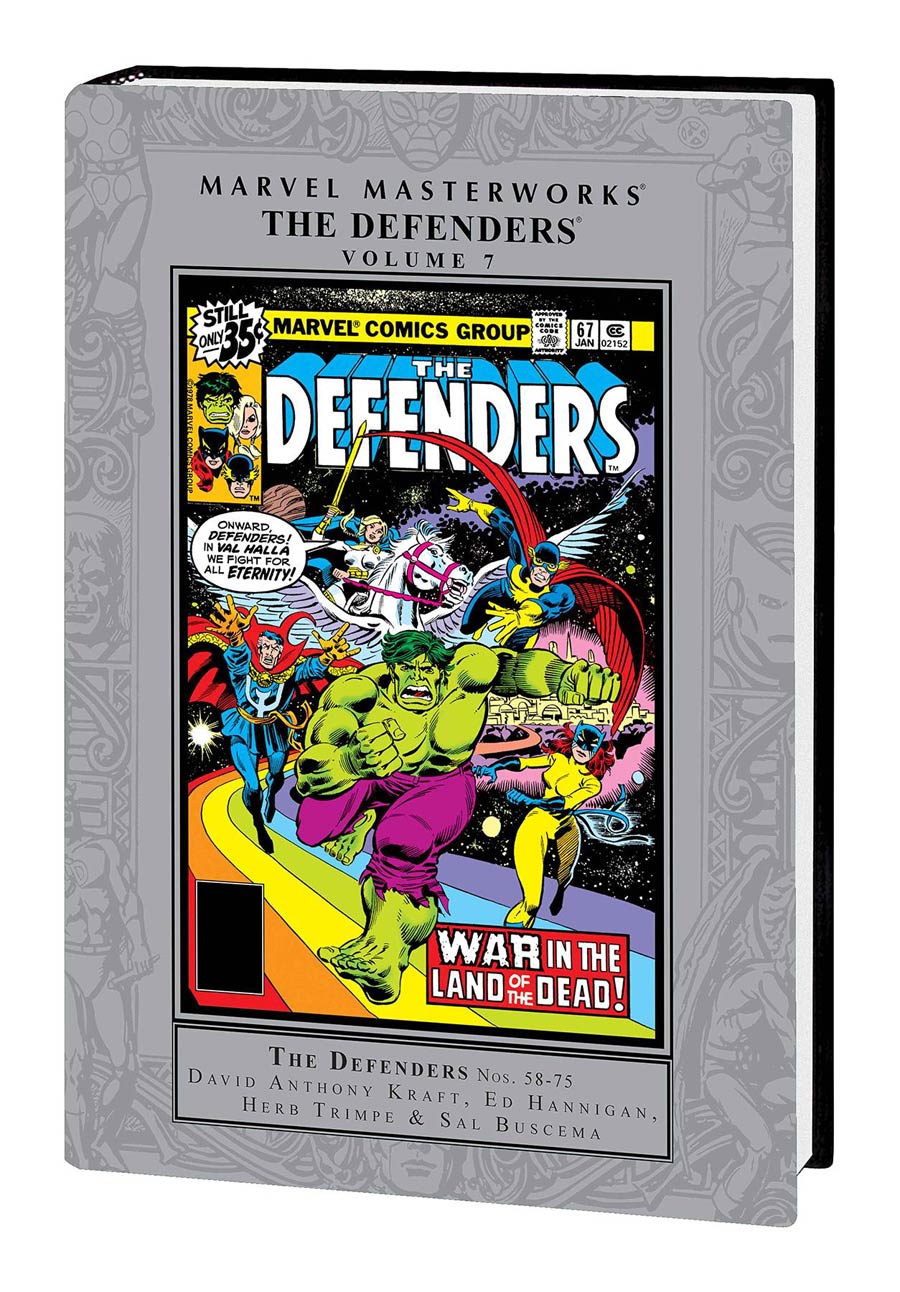 Marvel Masterworks Defenders Vol 7 HC Regular Dust Jacket