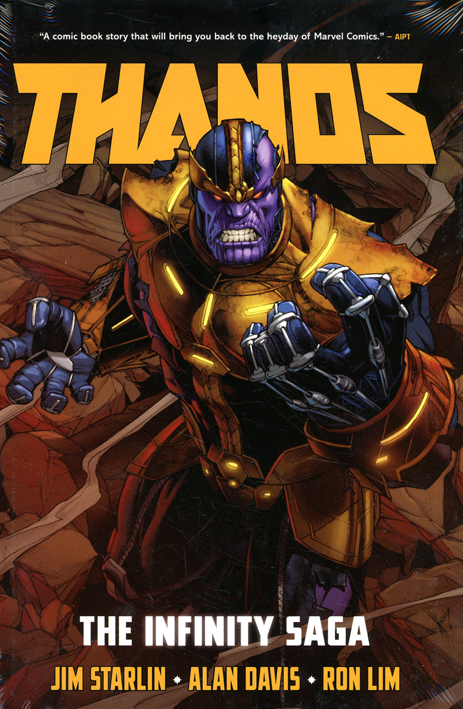 Thanos Infinity Saga Omnibus HC Direct Market Dale Keown Variant Cover