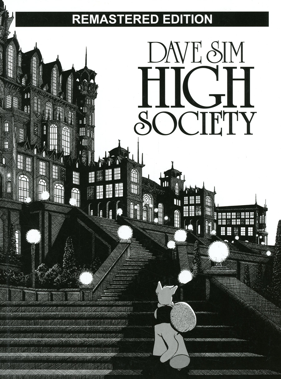 Cerebus Vol 2 High Society TP Remastered Edition 2020 I Vote For Cerebus Bookplate Version