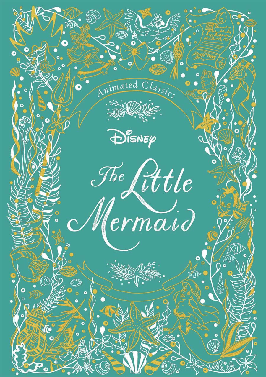 Disney Animated Classics Little Mermaid Illustrated Prose HC