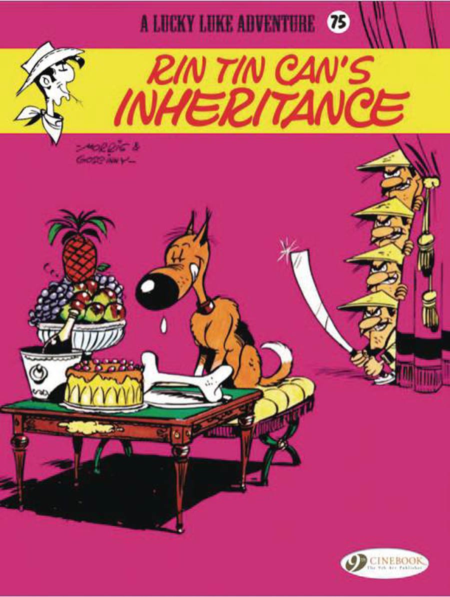 Lucky Luke Adventure Vol 75 Rin Tin Cans Inheritance TP - Midtown Comics Lucky Luke Adventure Vol 75 Rin Tin Cans Inheritance TP - Midtown Comics