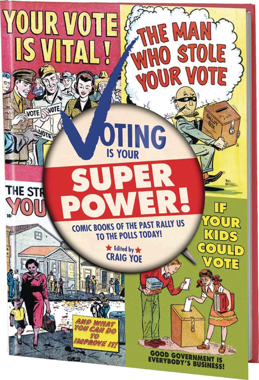 Voting Is Your Super Power Comic Books Of The Past Rally Us To The Polls Today TP