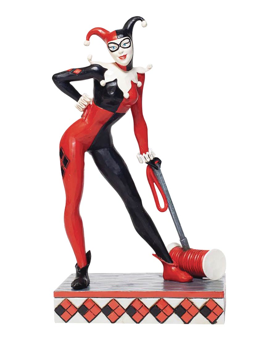 DC Comics By Jim Shore Harley Quinn 7.5-Inch Figurine - RESOLICITED