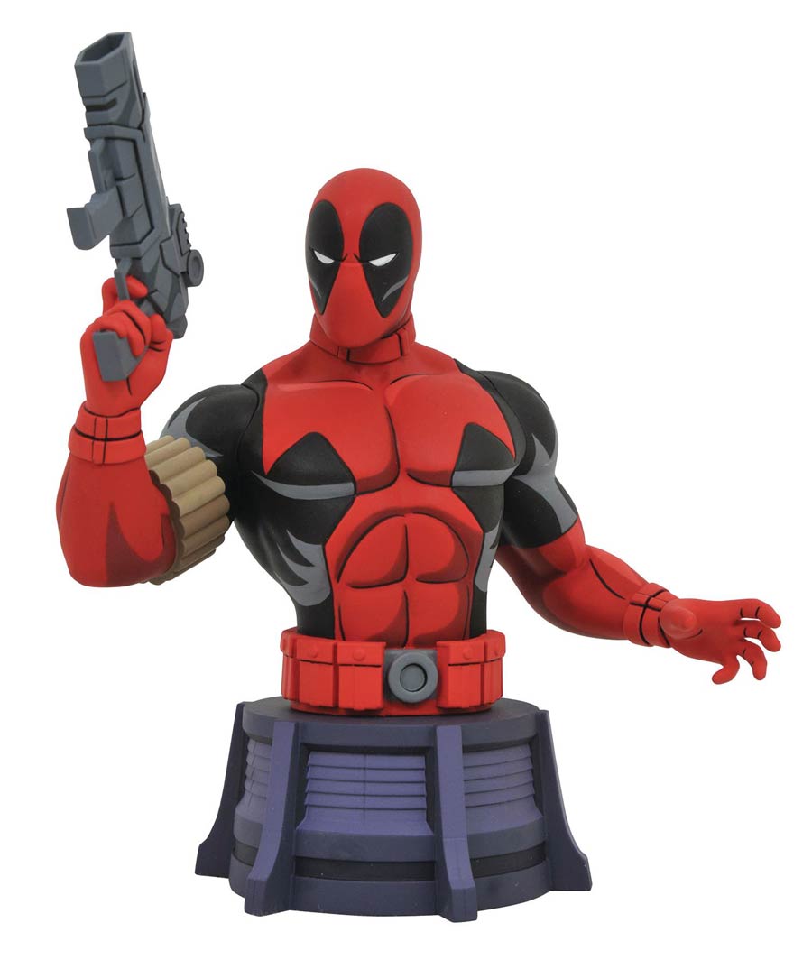 Marvel Animated X-Men Deadpool Bust