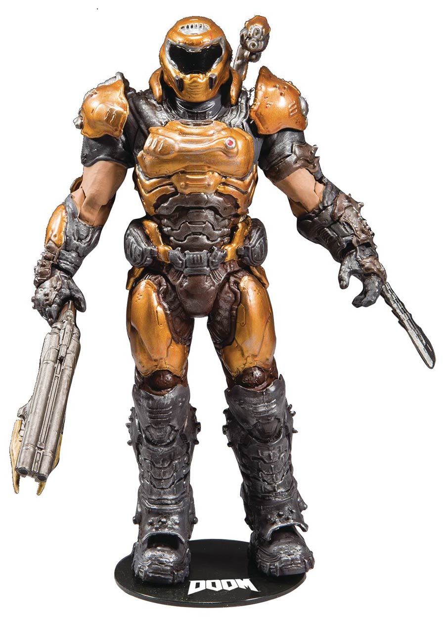 Doom Eternal Doom Slayer Phobos 7-Inch Scale Action Figure Case