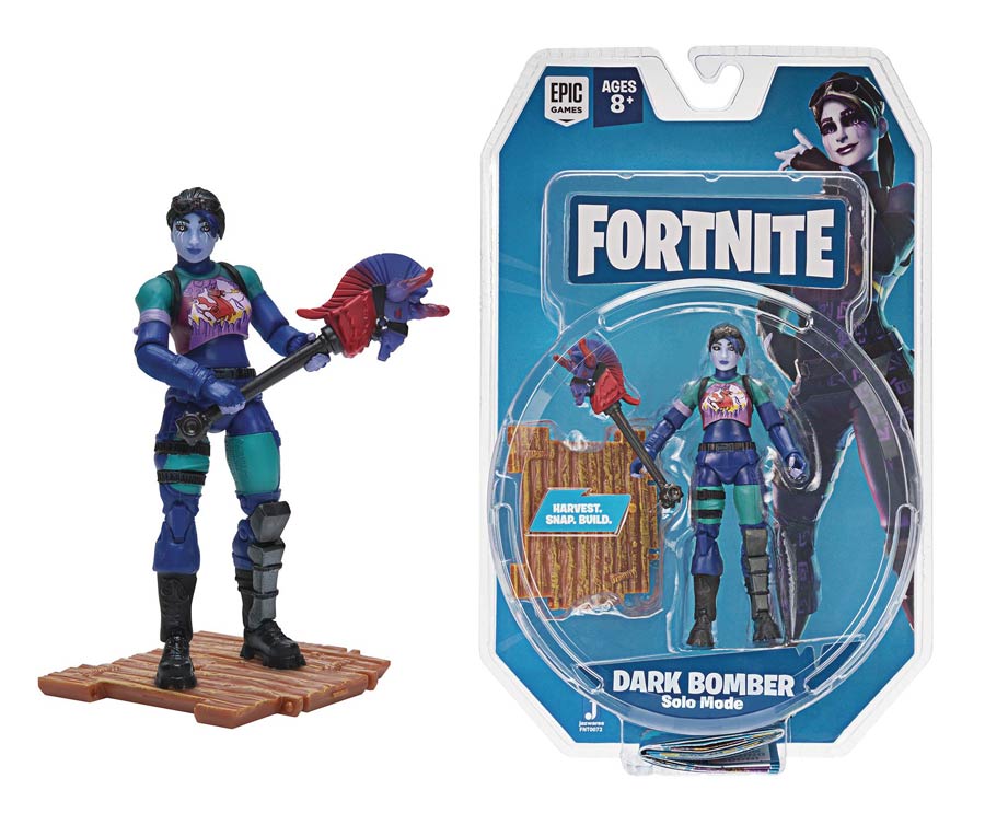 Fortnite Solo Mode Dark Bomber 4-Inch Action Figure