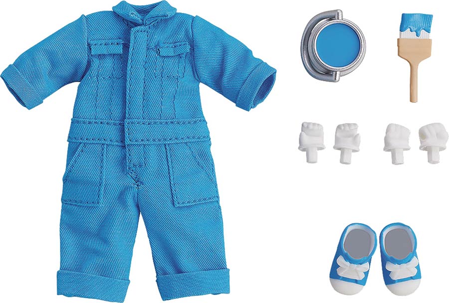 Nendoroid Doll Outfit Colorful Overalls Set - Blue