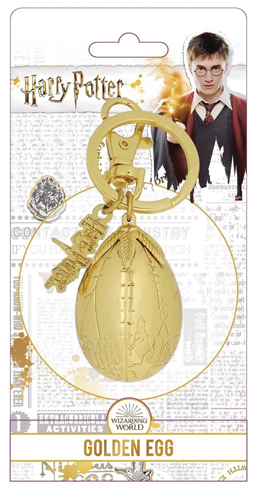 Harry Potter Golden Egg Pewter Keyring
