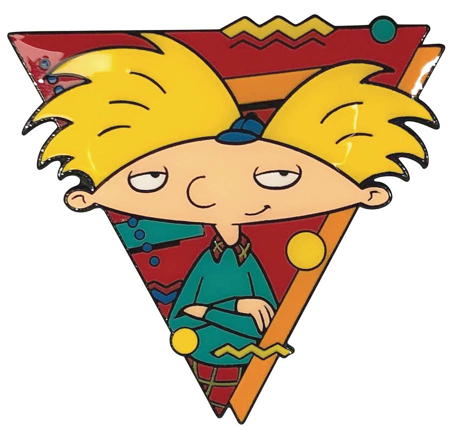 Hey Arnold Enamel Pin - 1990s Arnold