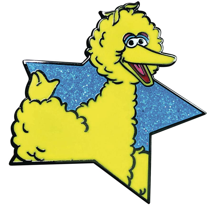 Sesame Street Enamel Pin - Big Bird Star Series