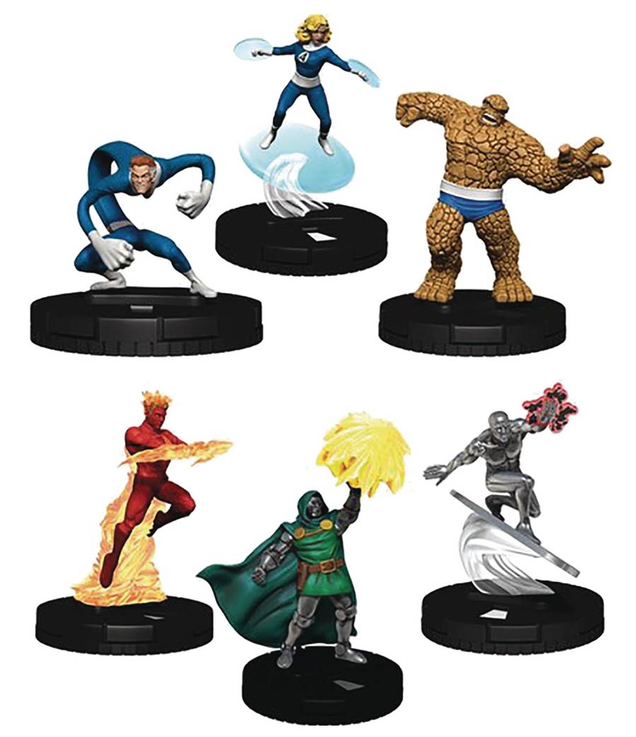 Marvel HeroClix Fantastic Four Booster Brick (10-Count)