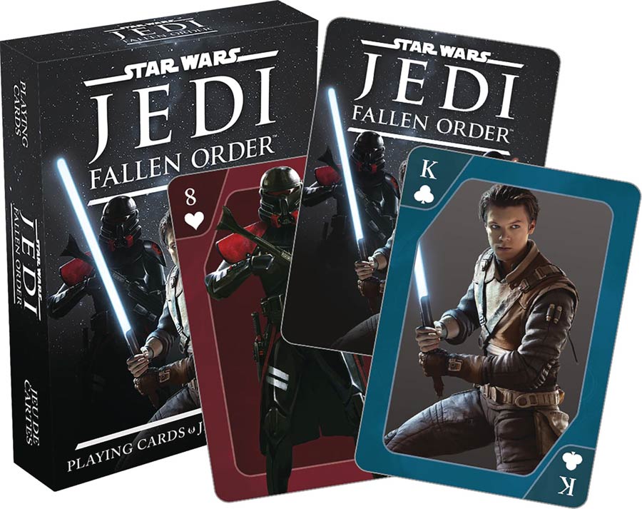 Star Wars Jedi The Fallen Order Playing Cards