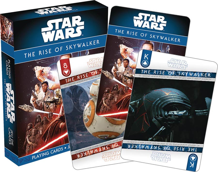 Star Wars Rise Of Skywalker Playing Cards