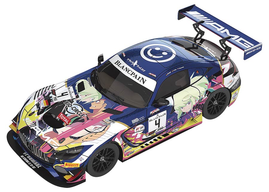 Promare Mercedes Black Falcon 2019 SPA24H 1/64 Scale Mini Car