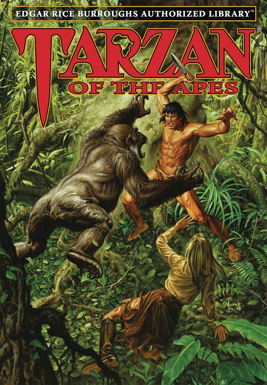 Edgar Rice Burroughs Authorized Library Tarzan Vol 1 Tarzan Of The Apes HC