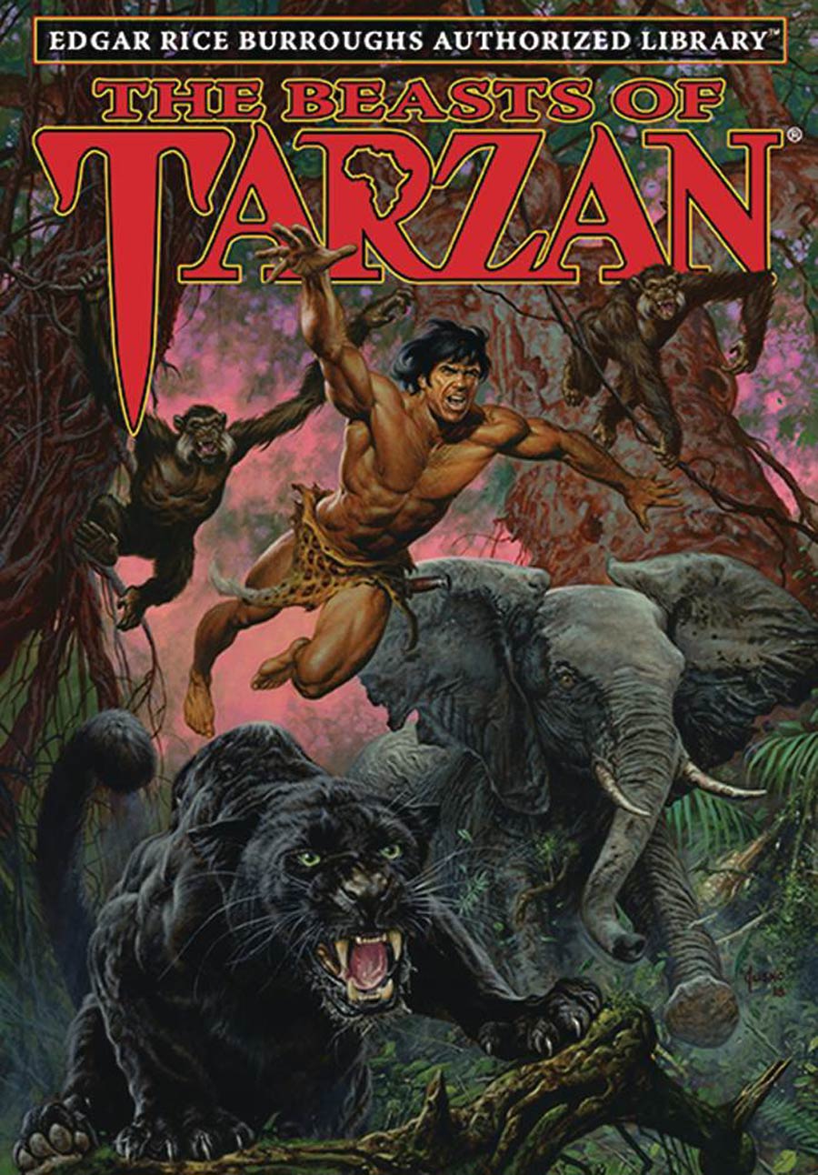 Edgar Rice Burroughs Authorized Library Tarzan Vol 3 Beasts Of Tarzan HC