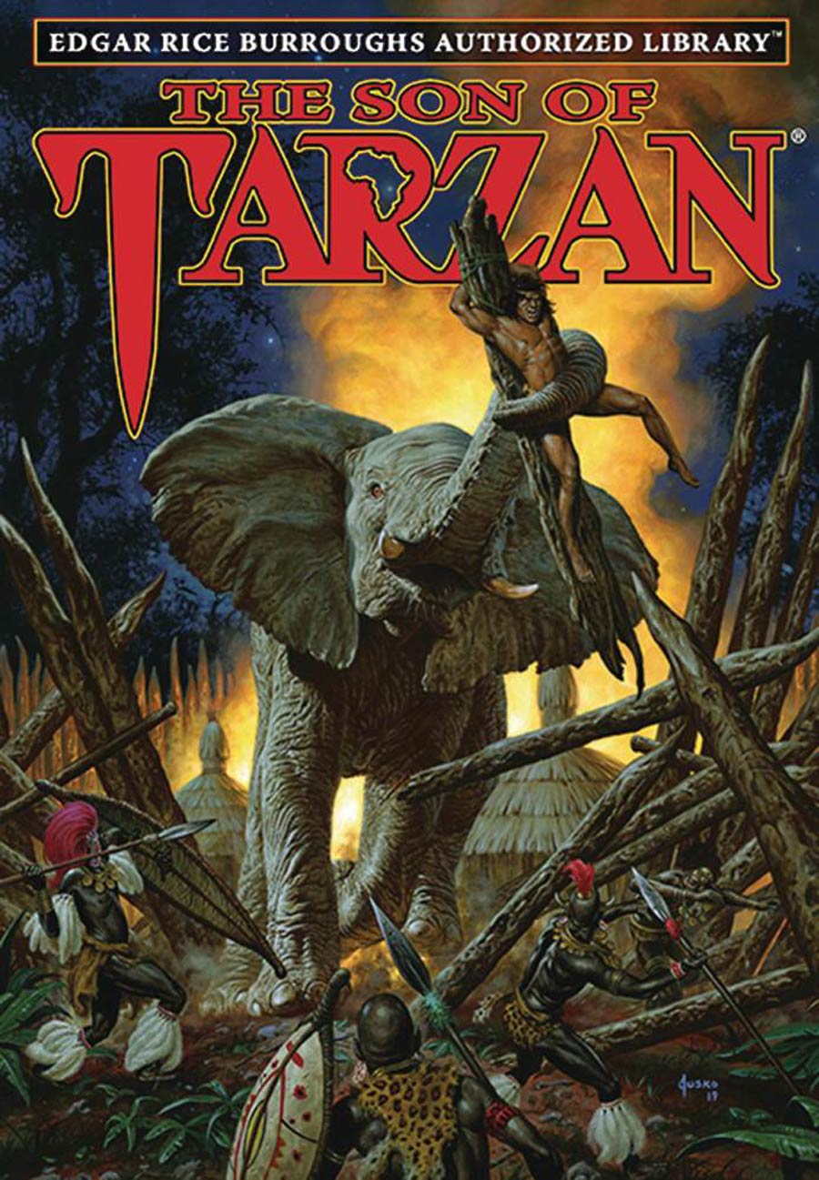 Edgar Rice Burroughs Authorized Library Tarzan Vol 4 Son Of Tarzan HC