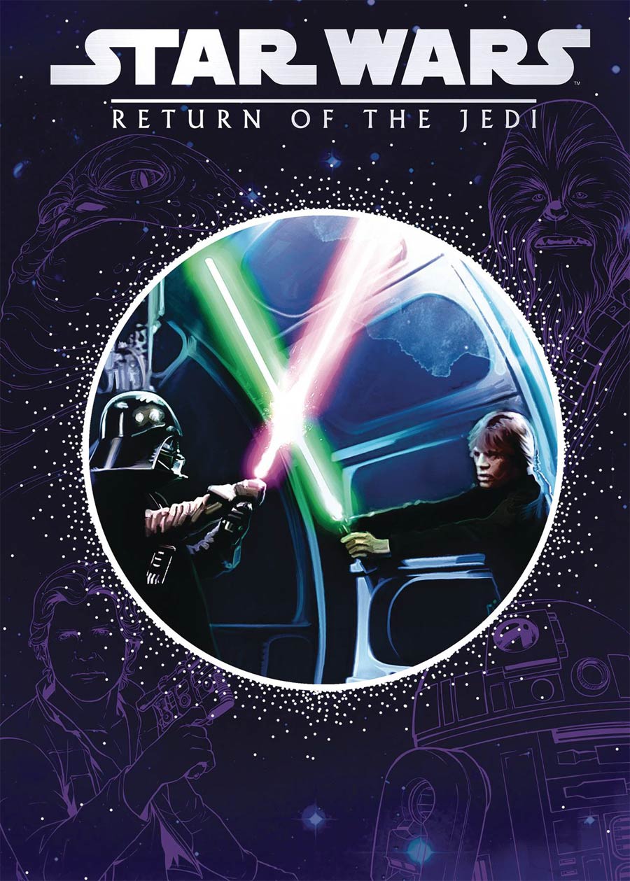 Star Wars Return Of The Jedi Storybook HC Die-Cut Cover