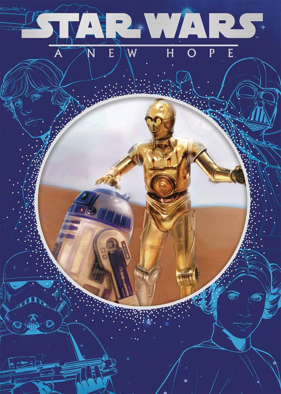 Star Wars A New Hope Storybook HC Die-Cut Cover