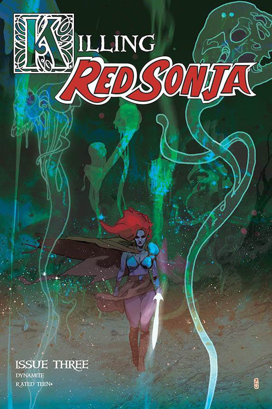 Killing Red Sonja #3 Cover H Incentive Christian Ward Alternate Color Variant Cover