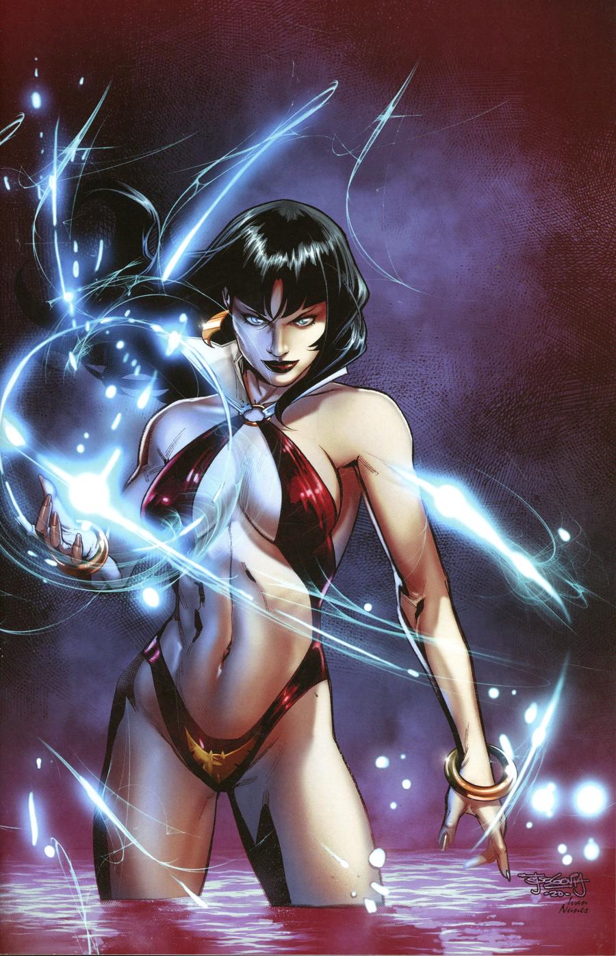 Vengeance Of Vampirella Vol 2 #8 Cover I Incentive Stephen Segovia Virgin Cover