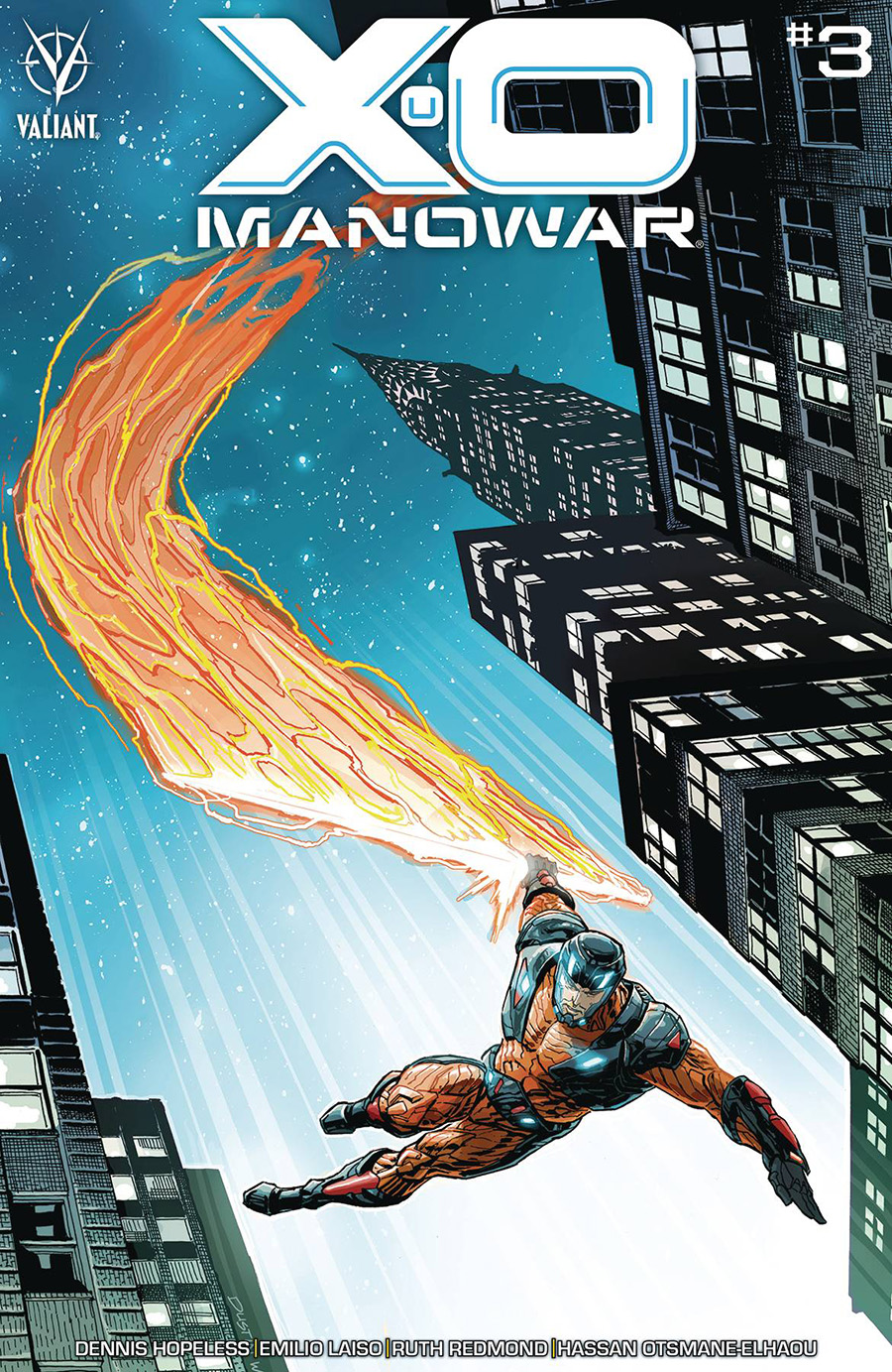 X-O Manowar Vol 5 #3 Cover E Incentive Dustin Weaver Variant Cover