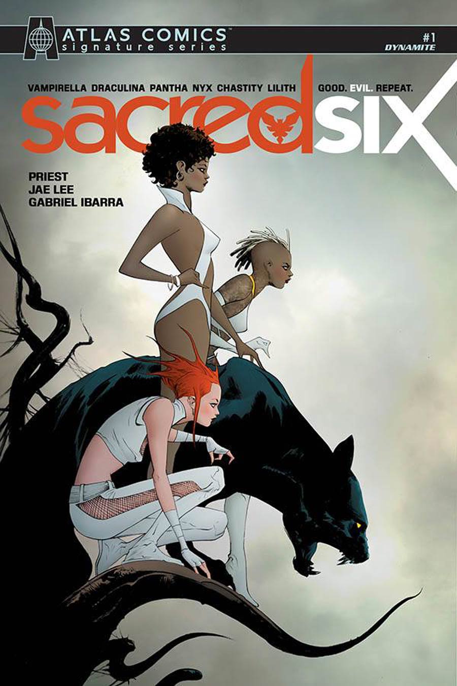 Sacred Six #1 Cover L Atlas Signature Edition Signed By Jae Lee