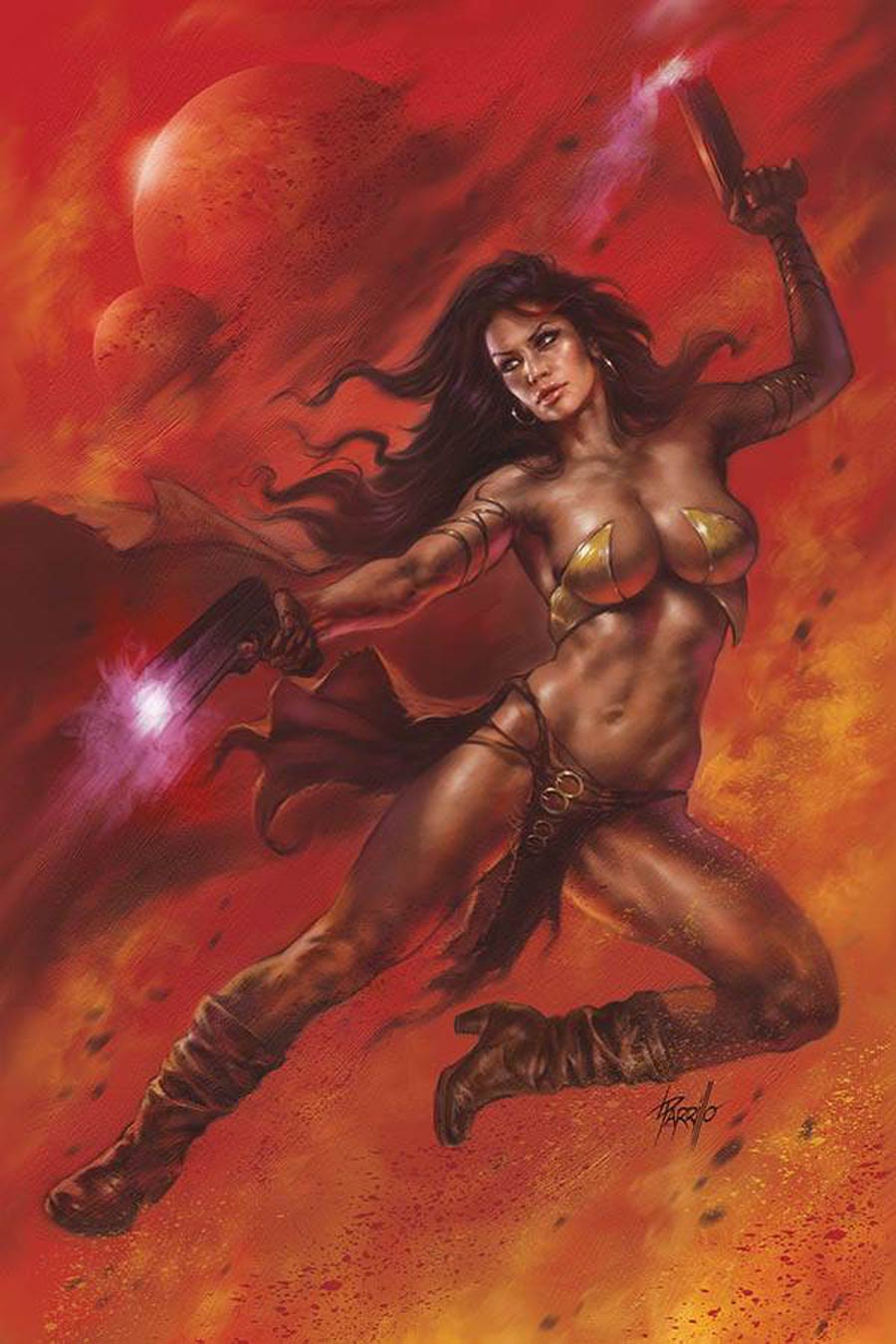 Dejah Thoris Vol 3 #6 Cover R Limited Edition Lucio Parrillo Virgin Cover