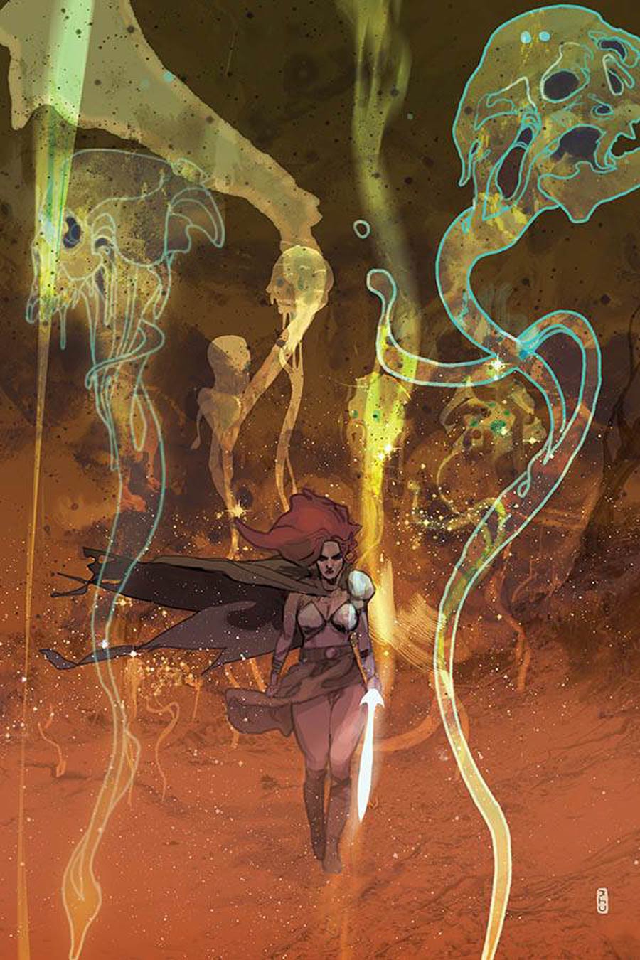 Killing Red Sonja #3 Cover K Limited Edition Christian Ward Virgin Cover