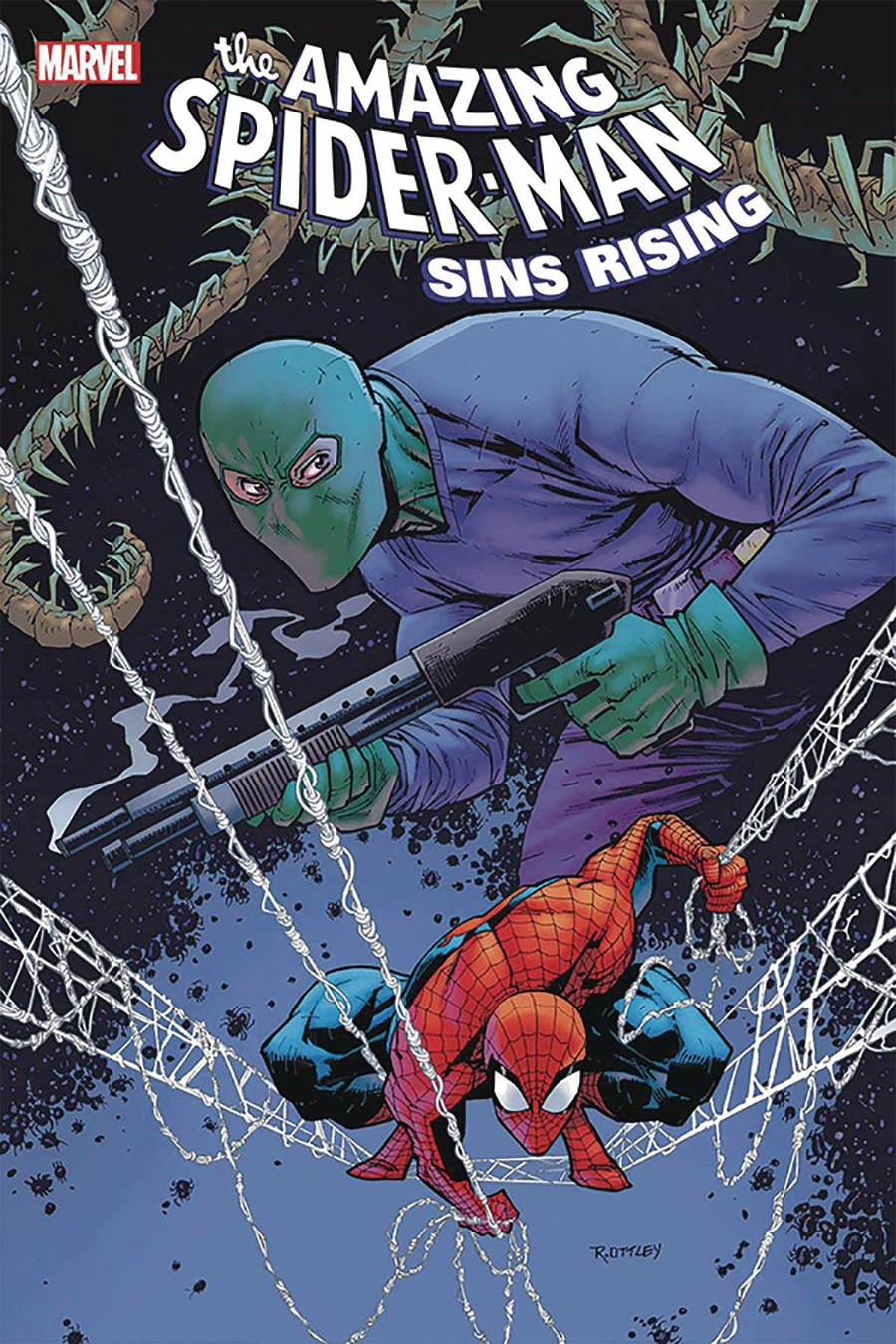 Amazing Spider-Man Sins Rising Prelude #1 Cover C DF Signed By Nick Spencer