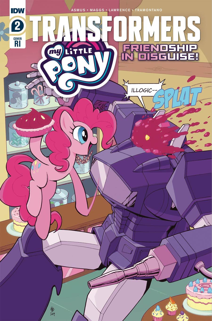 My Little Pony Transformers Friendship In Disguise #2 Cover B Incentive Casey W Coller Variant Cover