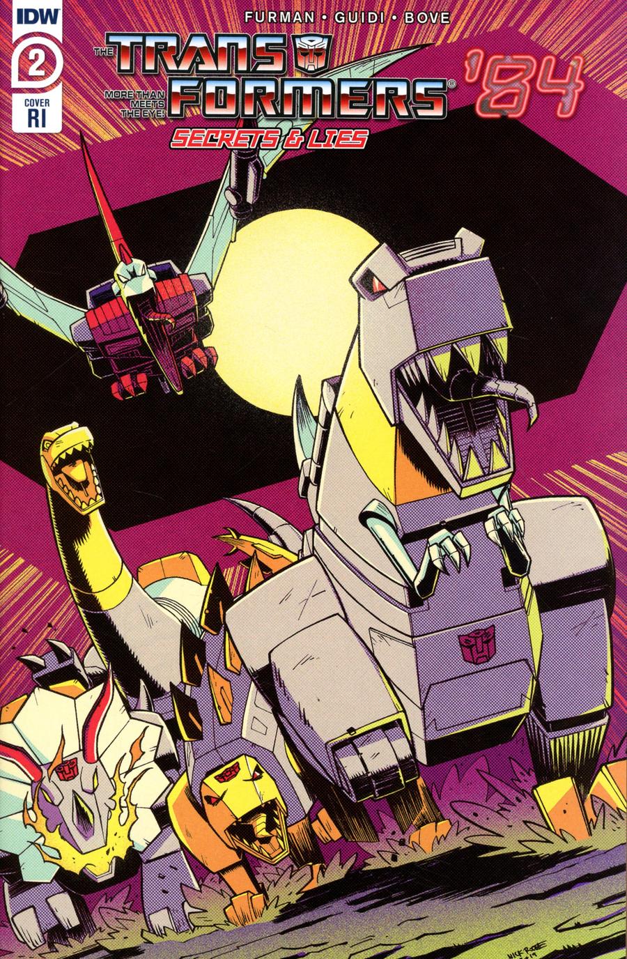 Transformers 84 Secrets And Lies #2 Cover C Incentive Nick Roche Variant Cover