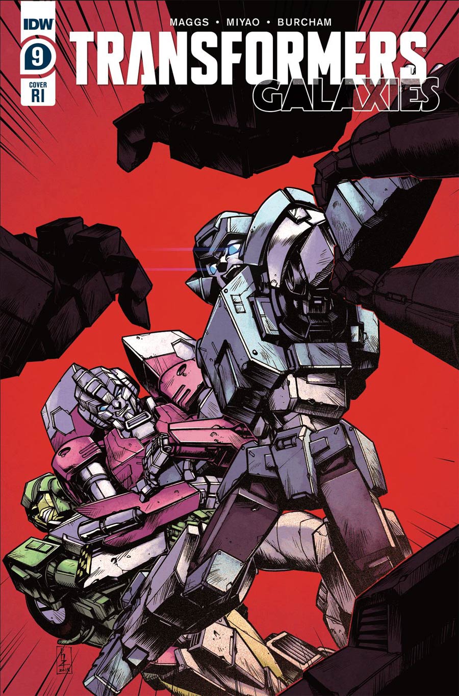 Transformers Galaxies #9 Cover C Incentive Kei Zama Variant Cover