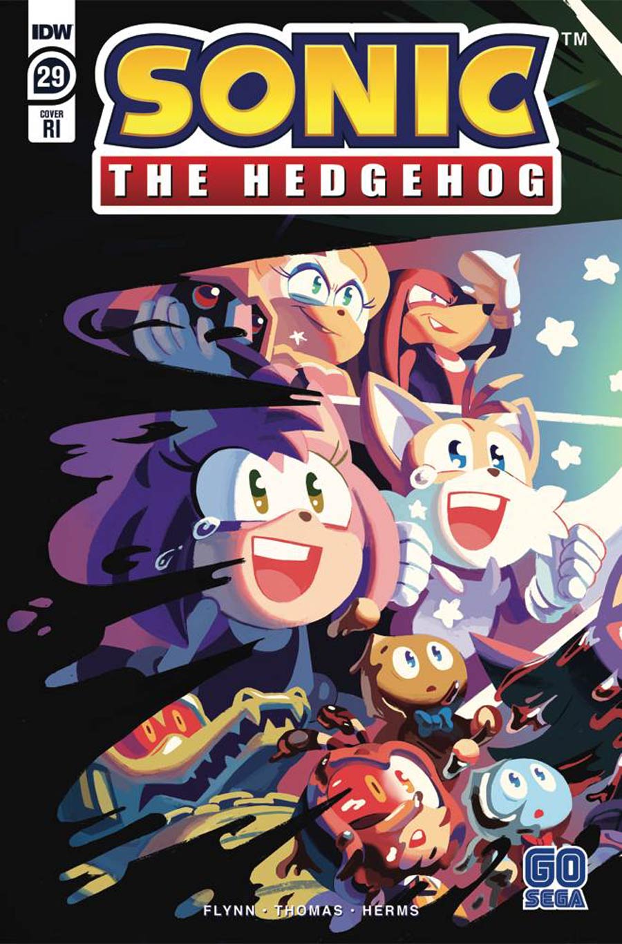 Sonic The Hedgehog Vol 3 #29 Cover C Incentive Nathalie Fourdraine Variant Cover