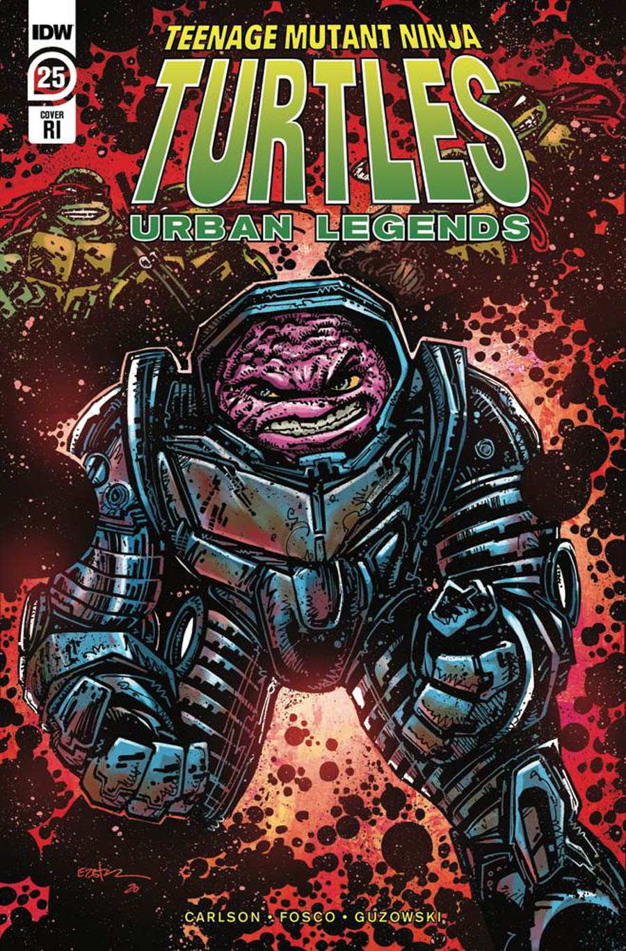 Teenage Mutant Ninja Turtles Urban Legends #25 Cover C Incentive Kevin Eastman Variant Cover