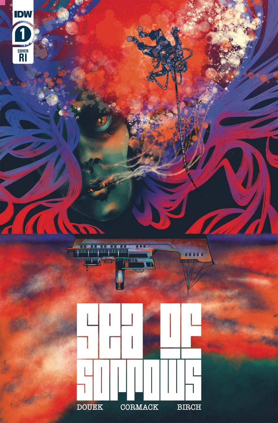 Sea Of Sorrows #1 Cover B Incentive Katie Sawatsky Variant Cover