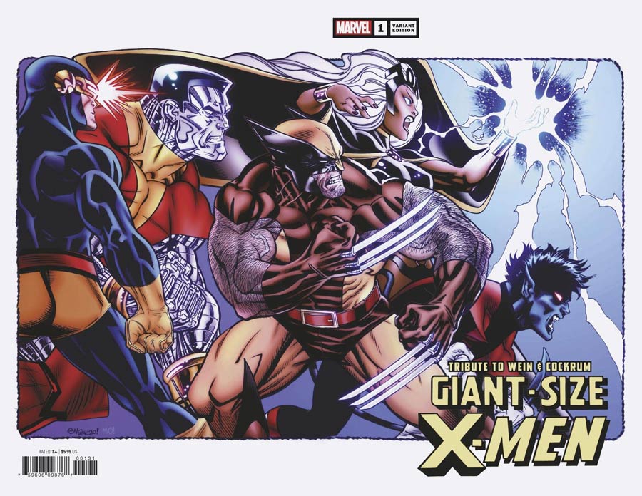 Giant-Size X-Men Tribute To Len Wein & Dave Cockrum One Shot Cover D Incentive Ed McGuinness Wraparound Variant Cover