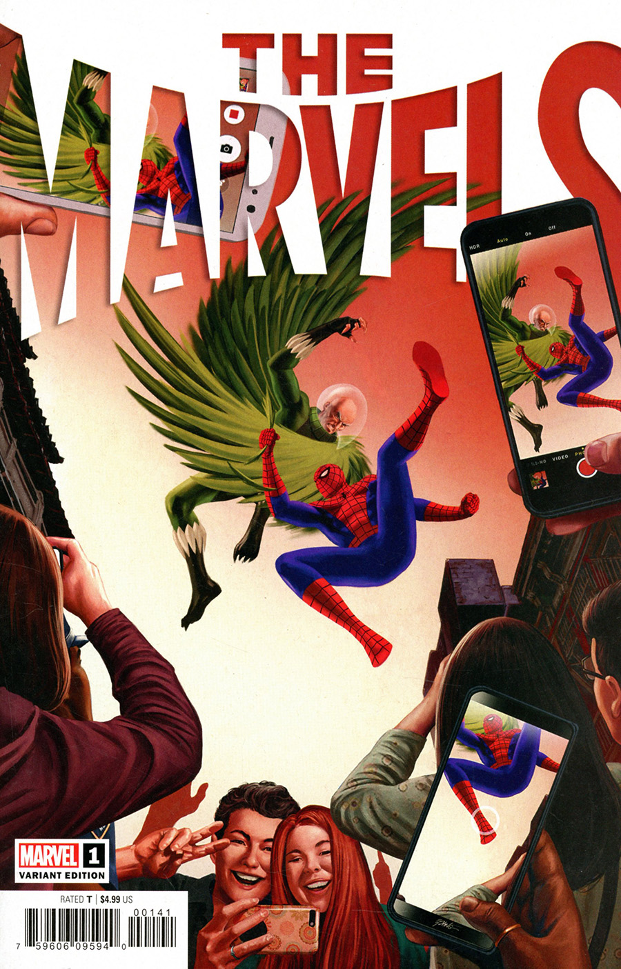 The Marvels #1 Cover C Incentive Steve Epting Variant Cover