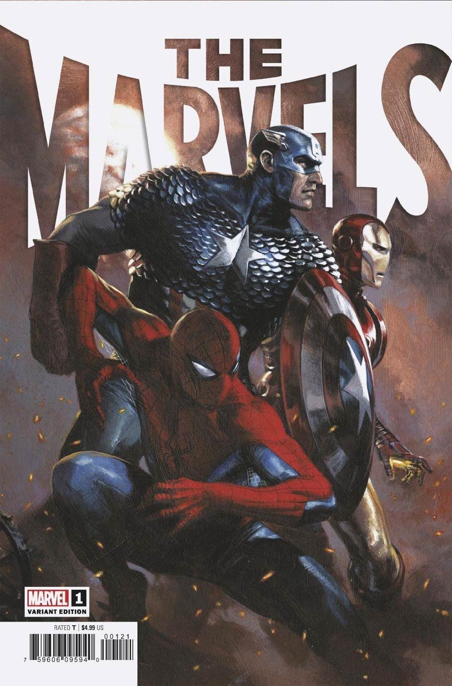The Marvels #1 Cover D Incentive Gabriele Dell Otto Variant Cover