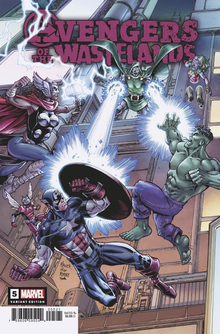 Avengers Of The Wastelands #5 Cover B Incentive Todd Nauck Variant Cover