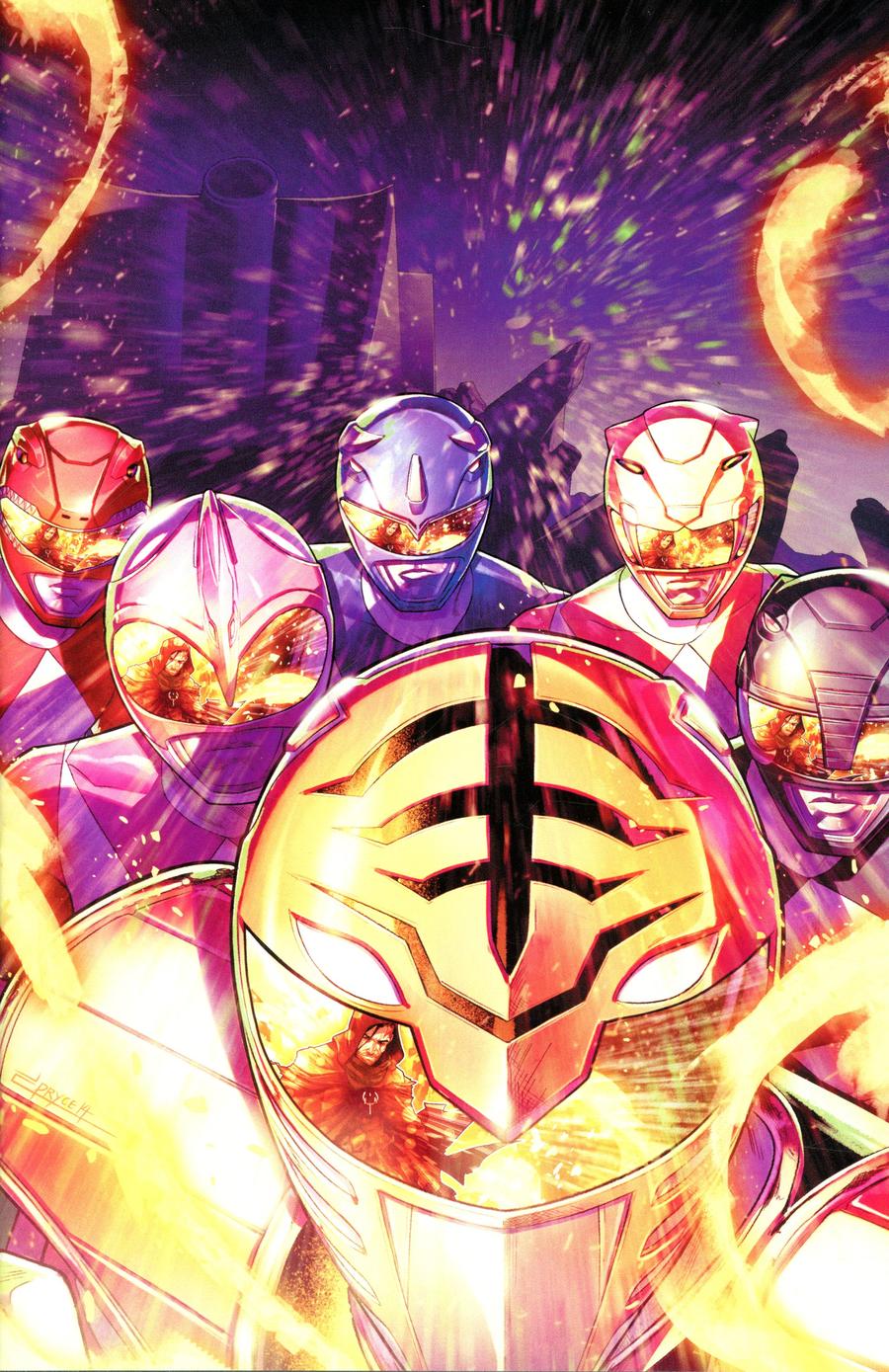 Mighty Morphin Power Rangers (BOOM Studios) #51 Cover D Incentive Jamal Campbell Variant Cover