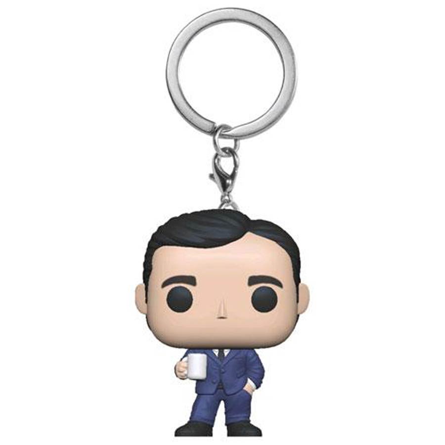 POP Keychain The Office Michael Scott Vinyl Pocket Keychain