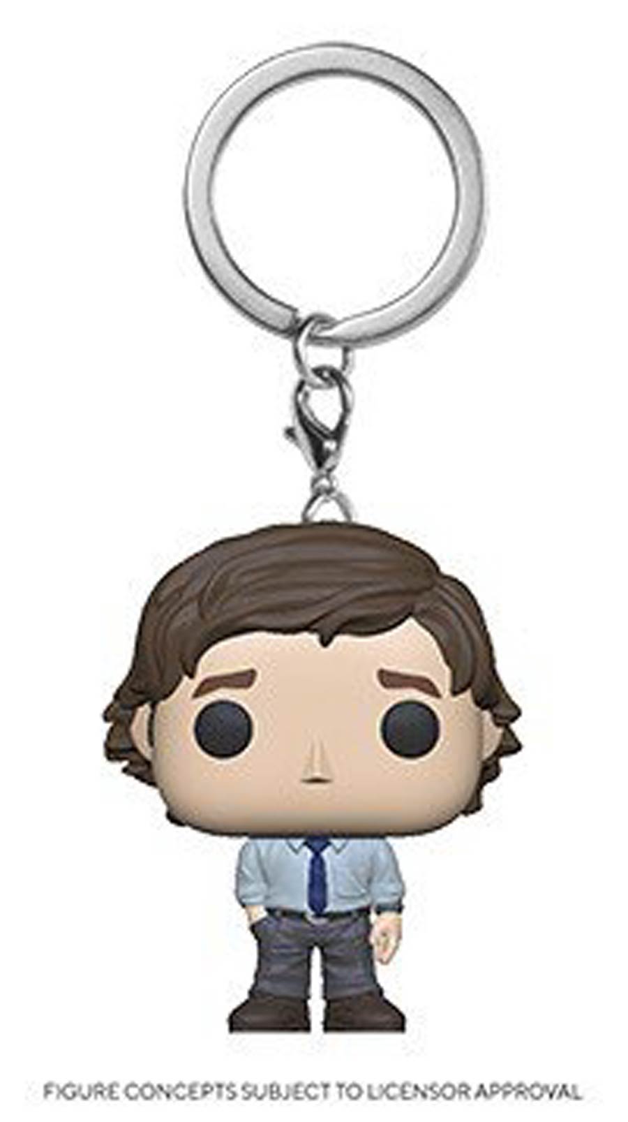 POP Keychain The Office Jim Halpert Vinyl Pocket Keychain