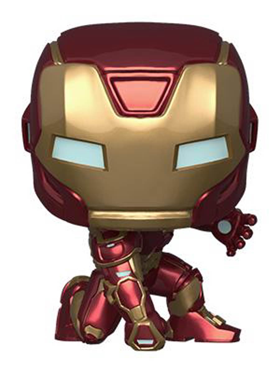 POP Marvel Marvels Avengers Game Iron Man Stark Tech Suit Vinyl Bobble Head