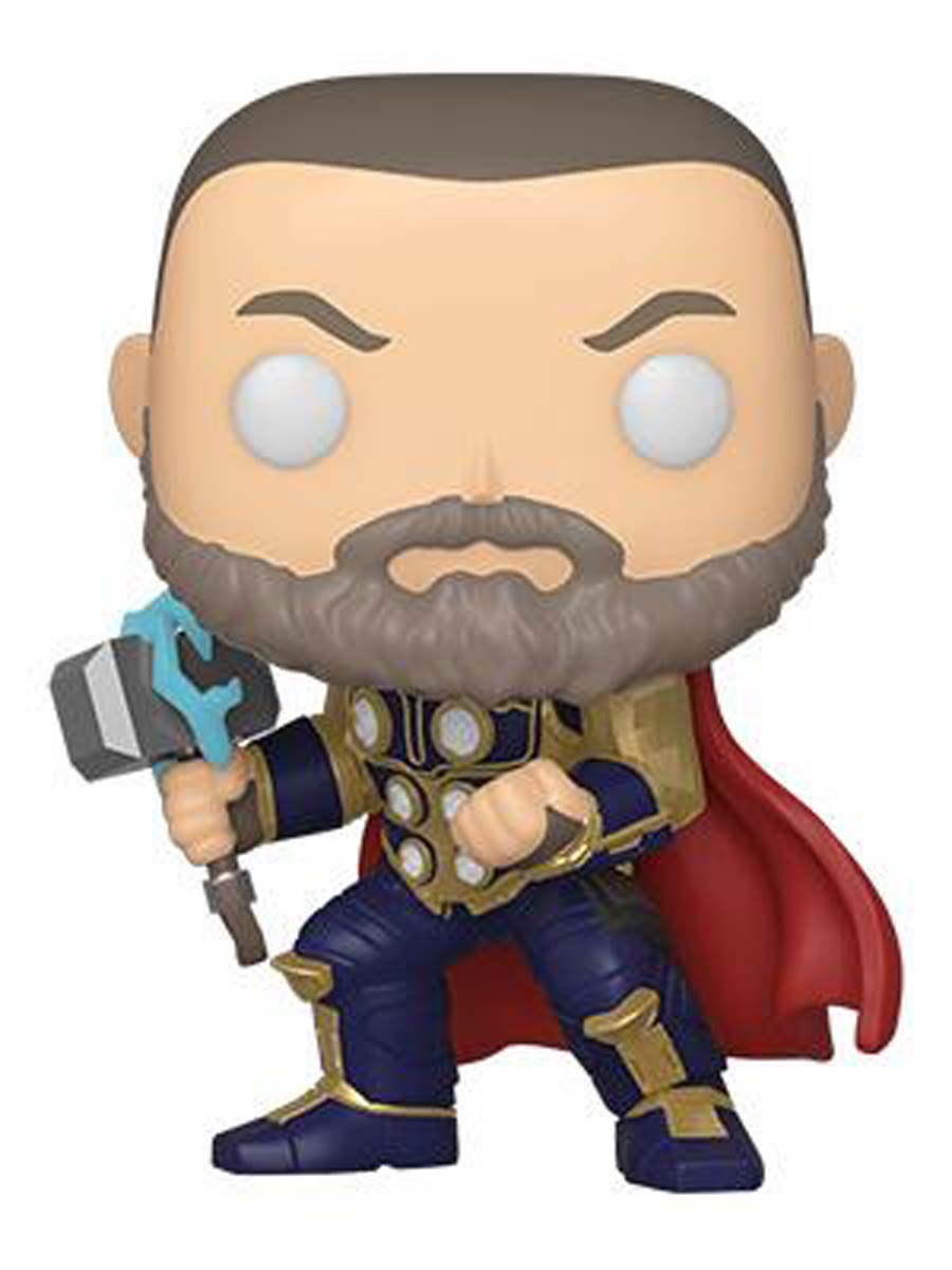 POP Marvel Marvels Avengers Game Thor Stark Tech Suit Vinyl Bobble Head