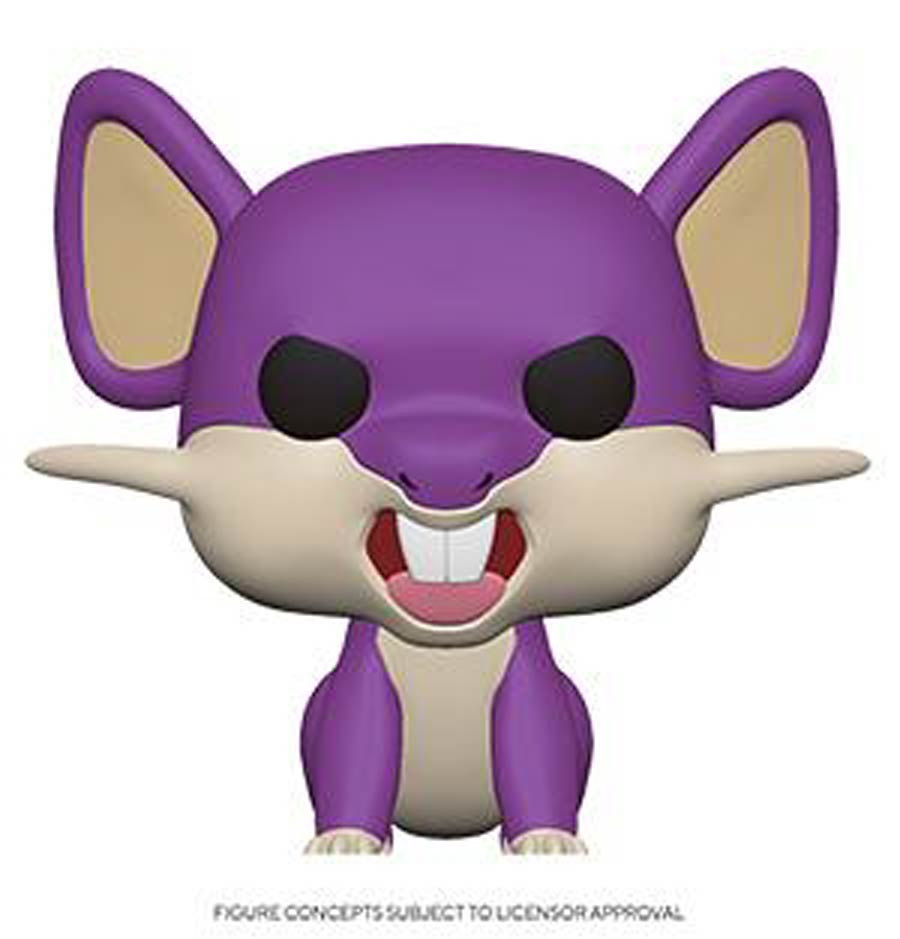 POP Games Pokemon Rattata Vinyl Figure