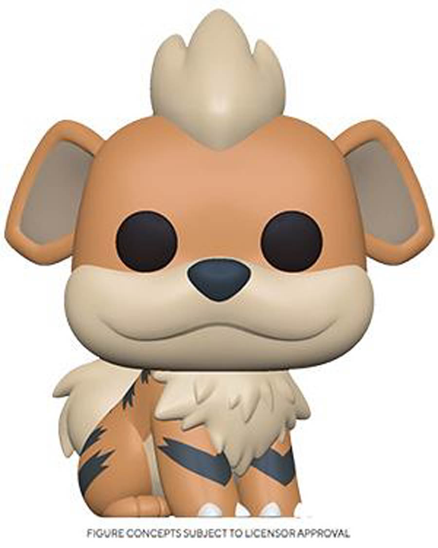 POP Games Pokemon Growlithe Vinyl Figure