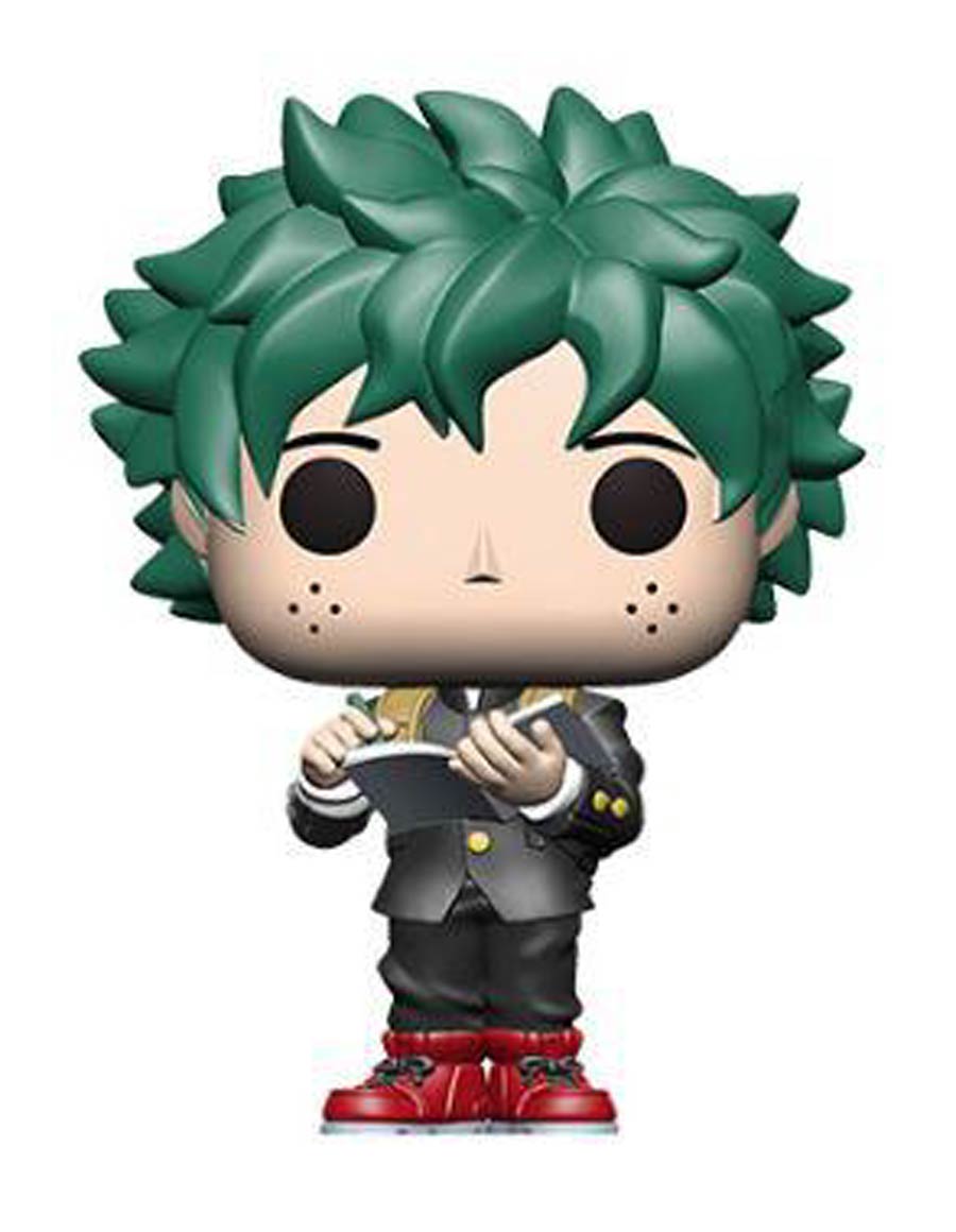 POP Animation My Hero Academia Deku Middle School Uniform Vinyl Figure