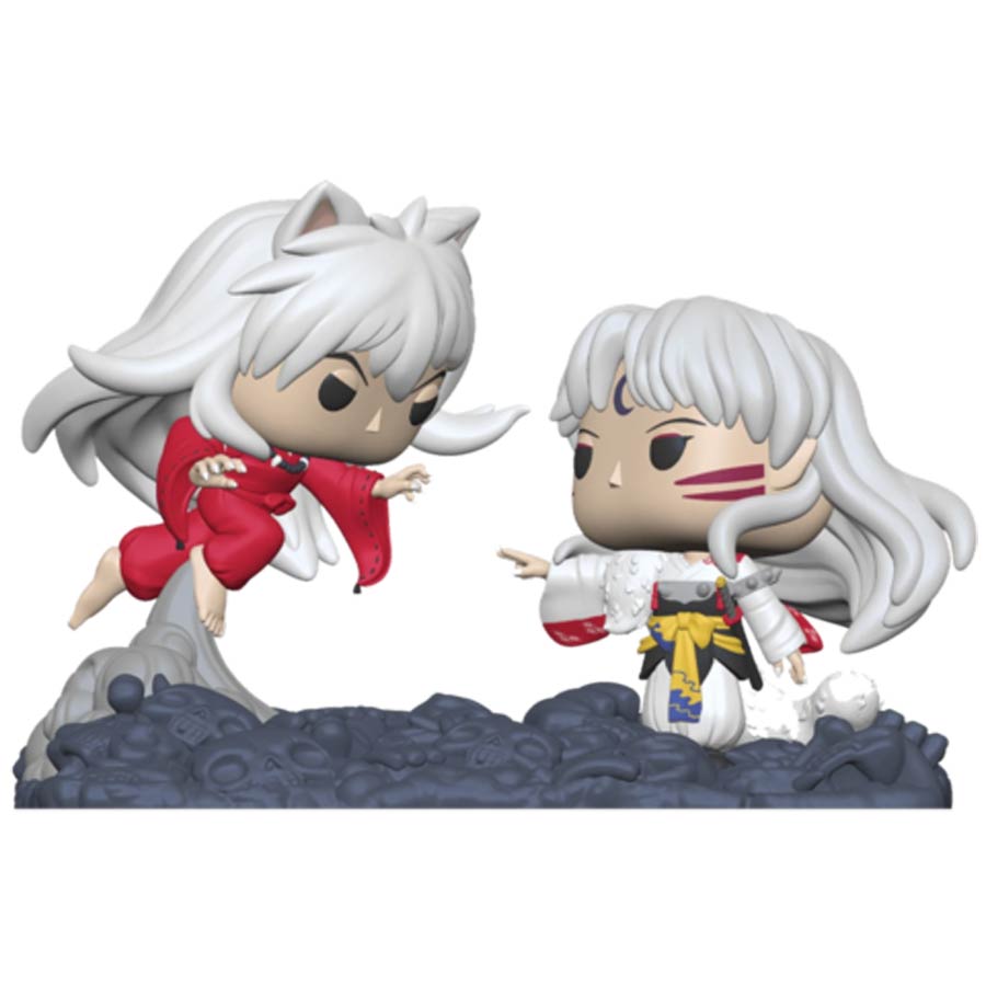 POP Moment Inu Yasha Inu Yasha vs Sesshomaru Vinyl Figure